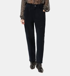 Pantalon Opalyna droit en coton Isabel Marant