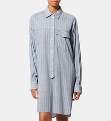 Robe-chemise Loriane rayée en coton Isabel Marant