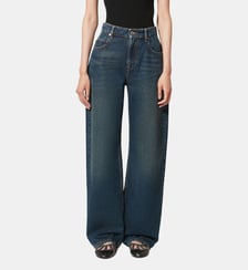 Jean Dromie droit en denim Isabel Marant