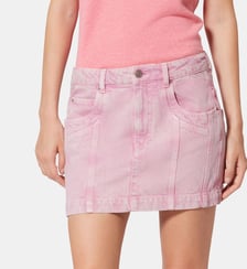 Mini-jupe Juana en jean délavé Isabel Marant