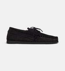 Chaussures bateau souples Fenlis en cuir velours Isabel Marant