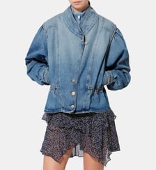 Veste droite Dolie en denim Isabel Marant