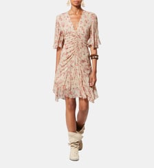 Robe ajustée fluide Vivienne Isabel Marant