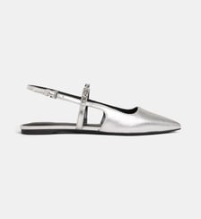 Ballerines slingback plates Dina Flex cuir Michael Kors