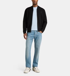 Blouson bomber en maille douce Lacoste