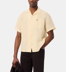 Chemisette en lin coupe boxy Lacoste