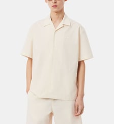 Chemisette seersucker coupe boxy Lacoste