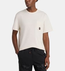 T-shirt droit Neel poche en coton Parajumpers