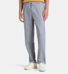Pantalon chiné effet jean taille élastiquée  Replay