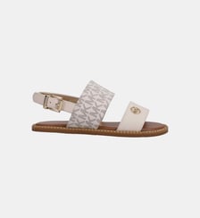 Sandales plates Jagger Maxson II monogrammées Michael Kors