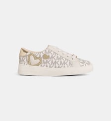 Baskets basses Jem Kehlani II monogrammées cœur  Michael Kors