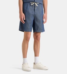 Short coton effet jean taille ajustable Replay