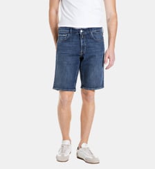 Short droit signature coton Replay