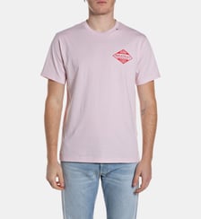 T-shirt droit Miami à imprimé Replay