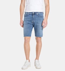 Short droit en coton Replay