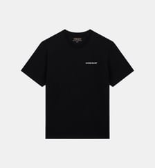 T-shirt droit signature en coton Guess Jeans