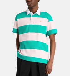 Polo de rugby rayé en coton Replay