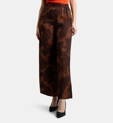 Pantalon large éventails Karl Lagerfeld