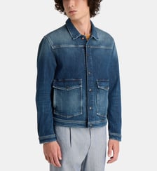 Veste classique en coton denim Replay