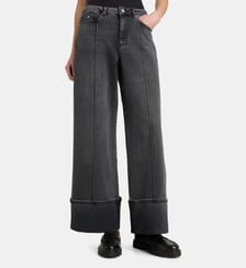Jean large Turn Up coton denim Karl Lagerfeld