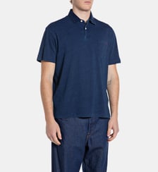 Polo droit signature en coton  Replay