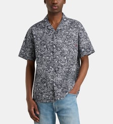 Chemisette droite florale coton Replay