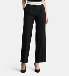 Pantalon droit en laine Karl Lagerfeld