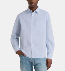Chemise droite carreaux coton Replay