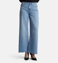 Jean Stud large en coton délavé Karl Lagerfeld