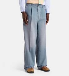Jean droit oversize en denim Marni