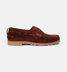 Chaussures bateau signature en cuir Tommy Hilfiger