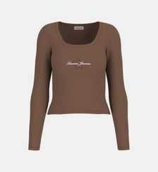 T-shirt ajusté signature Guess Jeans