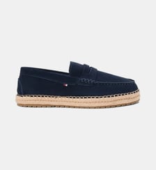 Espadrilles Penny logo en cuir Tommy Hilfiger
