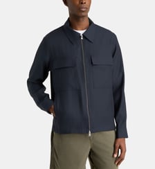 Veste droite Alban 1808 zip NN07