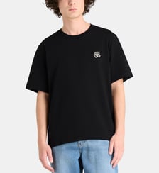 T-shirt droit Jett à broderie trèfle en coton bio  NN07