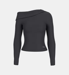 Top asymétrique ajusté manches longues Guess