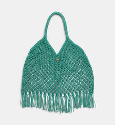 Sac filet Carla nylon franges  Gisel Paris