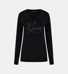 Pull ajusté signature Guess