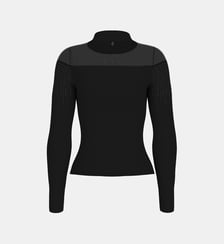 Pull ajusté détails strass Guess