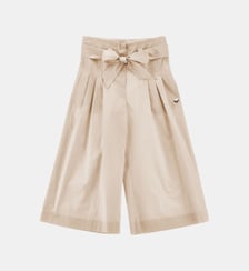 Pantalon évasé avec nœud Monnalisa