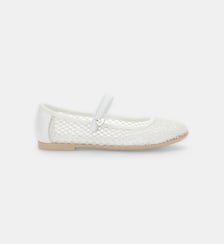 Ballerines en maille pailletée Monnalisa