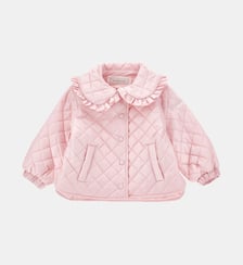 veste droite matelassée col claudine Monnalisa