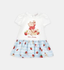 Robe évasée Winnie l'Ourson Monnalisa