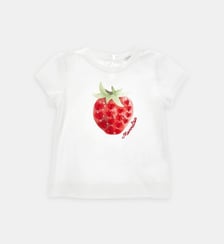 T-shirt droit à imprimé Monnalisa