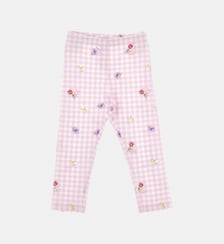 Leggings ajusté à motifs floraux Monnalisa