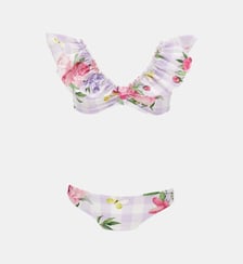 Maillot de bain 2 pièces à imprimé floral Monnalisa
