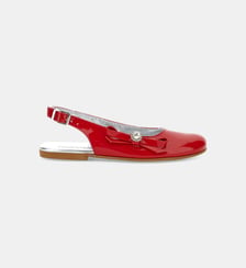 Ballerines à nœud en strass Monnalisa