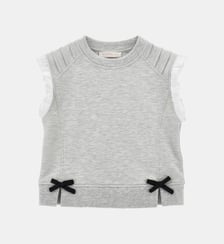 Gilet droite sans manches  Monnalisa