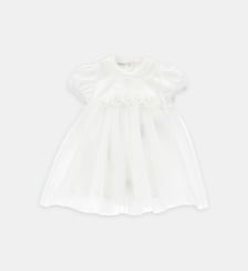 Robe évasée en tulle Monnalisa