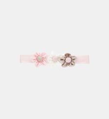 Bandeau fleuri signature Monnalisa